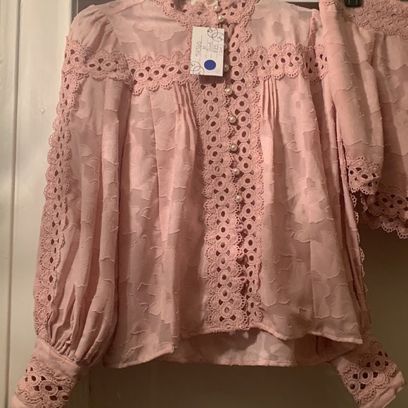 New Pink 2 Piece Short Set - Picture 4 of 7